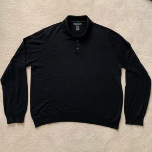 Bloomingdale’s Back Collared Sweater